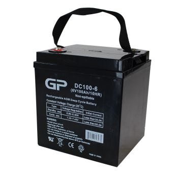 Batterie rechargeable au plomb-acide scellée - 6 V - 100 Ah