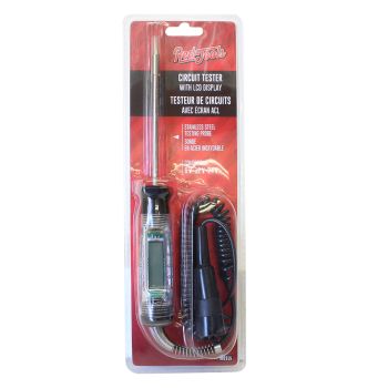 Circuit Tester with LCD Screen - 6V/12V/24V