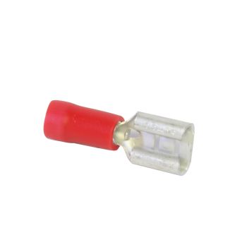 Terminal à lame femelle - .250" - 22-16 AWG - Rouge - Paquet de 100