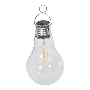Ampoule décorative solaire - Acier inoxydable - Paquet de 2