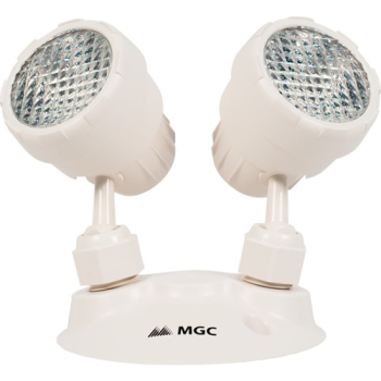 Lumière d′urgence à DEL - Double tête - 2 W