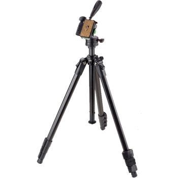 Panoramic Head Adjustable Tripod for Camera and Mobile Phone with Carry Bag - 23 cm to 160 cm