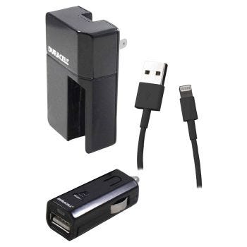 Charger to Lightning - 2.1A 12V - 3 in 1