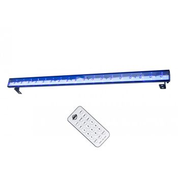ADJ 39 in. (1 m) Ultraviolet LED Light Bar with IR Remote