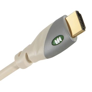 Câble HDMI mâle à mâle - Blanc - 1 m