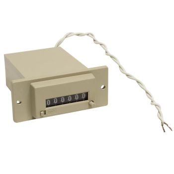 Electro-Magnetic Counter with Reset &amp; Lock