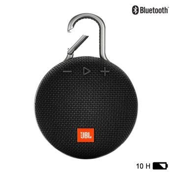 JBL Clip 3 3W Waterproof Portable Bluetooth Speaker - Black - Refurbished