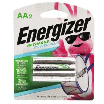 ENERGIZER NiMh AA Rechargeable Battery - 1.2 V - 2300 mAh -  2-Pack
