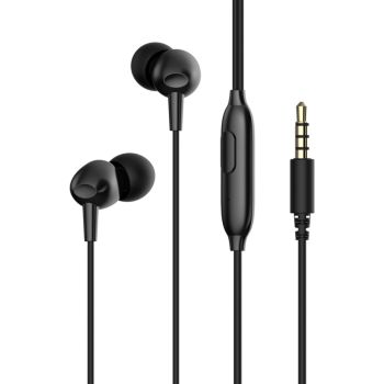 Écouteurs intra-auriculaires HAVIT avec fil et microphone  - 3.5 mm 