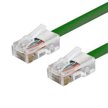 Network Cable - Category 5e - Green - 10′