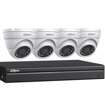 Ensemble de système de surveillance avec DVR et 4 caméras IR - 4MP
