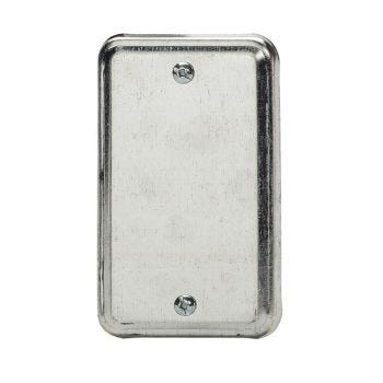 2-1/8 x 4-1/4 inch Metal Wall Plate for Single Outlet 