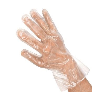 Polyethylene Glove - Clear - Medium - Box of 500