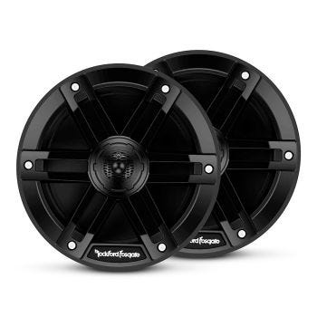 ROCKFORD FOSGATE 6.5" Marine Speaker - 2-Ways - 65W RMS - Black - Pair