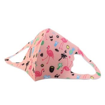 Children Washable Mask - Flamingo