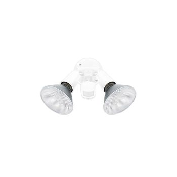 Motion Sensor Double Head Security Light - White