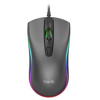 4 Button Wired Backlit Optical Gaming Mouse - USB