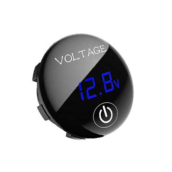 12V Waterproof LED Digital Voltmeter 
