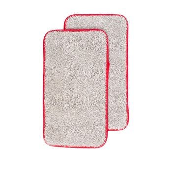 Duop Microfiber Reusable Mop Pads - 2 Pack