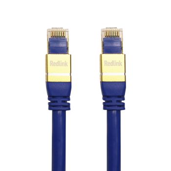 Câble réseau - Catégorie 8 - 4 paires/23 AWG - Bleu - 3 m