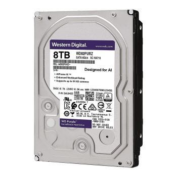 WESTERN DIGITAL 8 TB Hard Drive for HDD Surveillance System