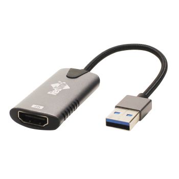 USB 2.0 Audio/Video HDMI Capture Card - 4K Ultra HD - 10cm