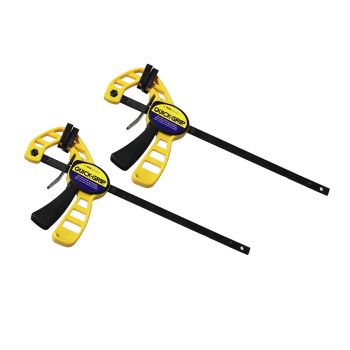 Micro Bar Clamp and Spreader Adjustable up to 4.5 ″- Pack of 2