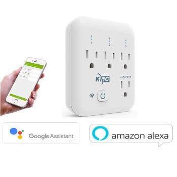 4-Outlets Wi-Fi Smart Plug with Energy Monitoring and Surge Protection - 125 V - 15 A