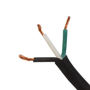 SJOOW Cable ″Cabtire″ - 3c/10 AWG - Black - 5 m