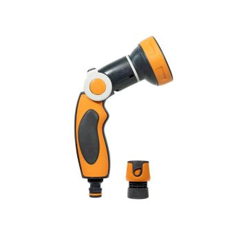 GF Variable Flow Watering Gun with Non-Slip Handle - 8 Jets 