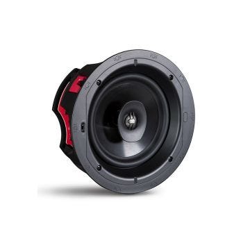 Haut-parleur encastrable de 8″ - 2 voies - 75 W RMS - Noir - Vendu à l′unité