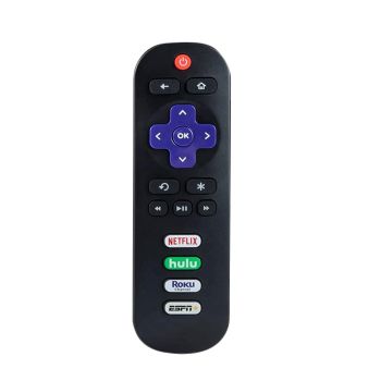 Télécommande pour téléviseur TCL avec système Roku intégré