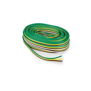 Câble de 4 fils pour lumières de remorque - 16/18 AWG - 7.6 m
