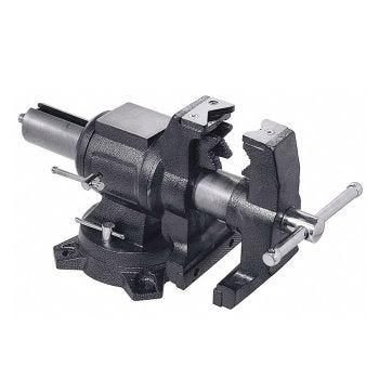 Étau avec base pivotante - 5″ - Réusiné