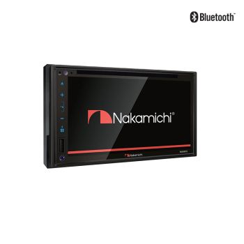 NAKAMICHI NA6605 Bluetooth DDIN Multimedia Receiver with 6.8 Inch Touchscreen