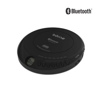 Lecteur CD portatif Bluetooth BORNE - Noir
