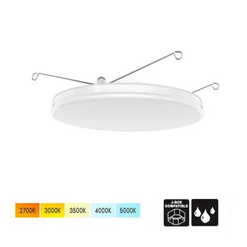 8″ Dimmable Flush Mount LED Recessed Light - Round - CCT