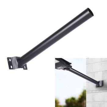 Support de montage pour lampadaire solaire  - 51 cm - Noir