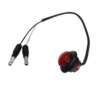 Miniature LED Clearance Light - 3/4″ - Red