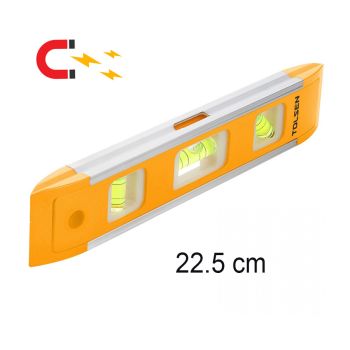 TOLSON (22.5 cm) 9-Inch Mini Magnetic Spirit Toolbox Level