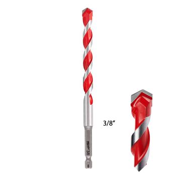 MILWAUKEE Hammer Drill Bit - 3/8" x 4" x 6"