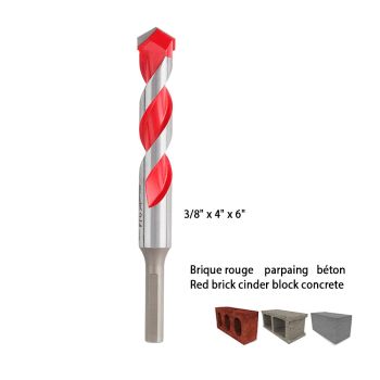 MILWAUKEE Hammer Drill Bit - 3/4" x 4" x 6"