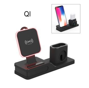 3 in 1 Qi Charging Dock for Smart Phones/Apple Watch/Airpods