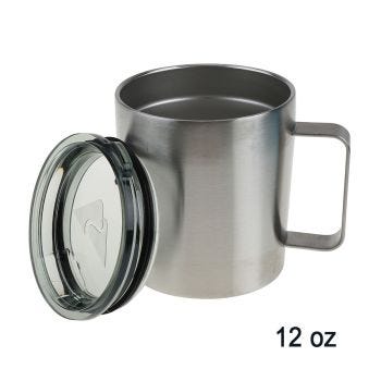 Vacuum Sealed Double Walled Stainless Steel Insulated Mug - 12 oz