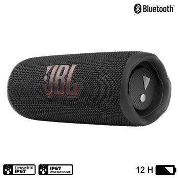 Haut-parleur Bluetooth portatif JBL Flip6 - 30 W - Noir