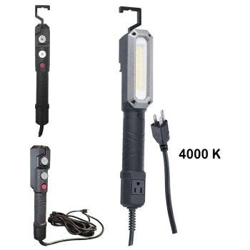 HUSKY Portable Work Light with Hook and Magnetic Base - 800 Lumens