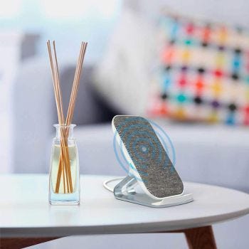 Set of 2 Qi Wireless Charging Stations - 5 W/7.5 W/10 W