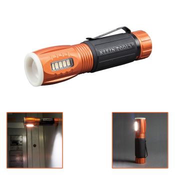 KLEIN TOOLS Waterproof LED Flashlight/Work Light with Magnetic Base