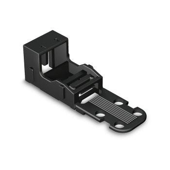 Mounting Carrier for Lever Splicing Connector - 2-conductor - Black