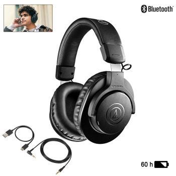 AUDIO-TECHNICA ATH-M20XBT Wireless Headphones with Microphone